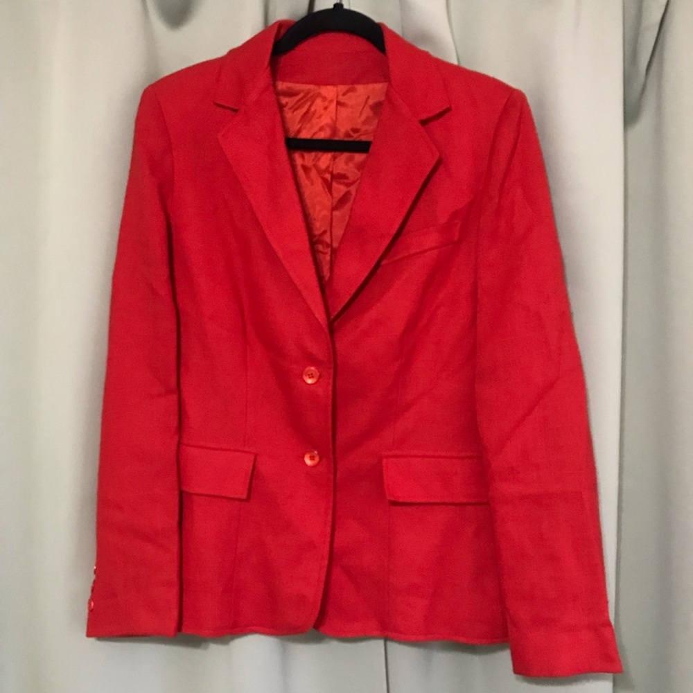 Nordstrom Red Blazer